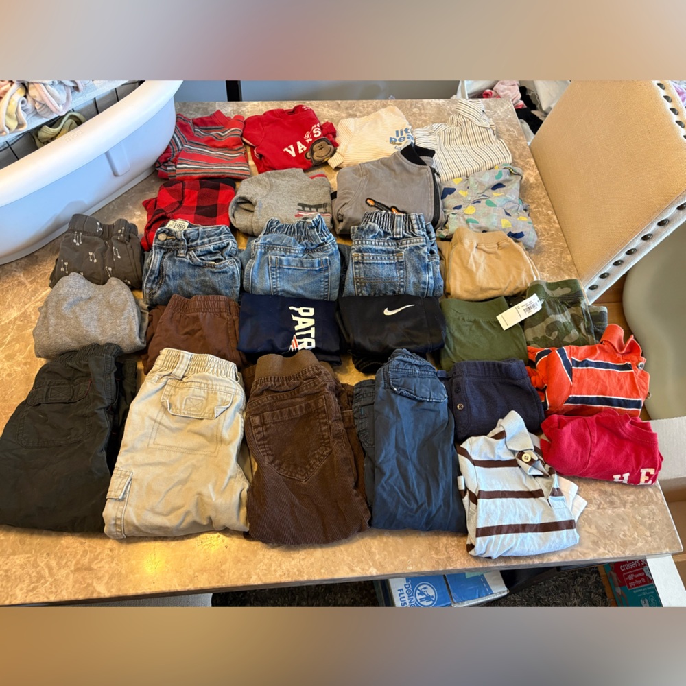 Boys 2T/24 Months Clothing Bundle Lot- 27 items total